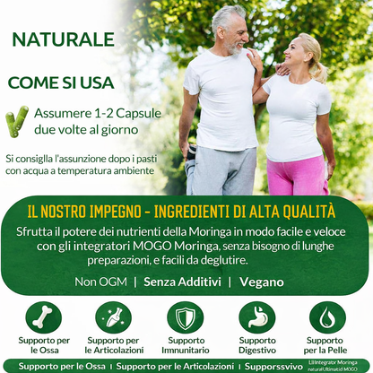 Yavelia Moringa – Supporto naturale per bilanciare il cortisolo e ritrovare benessere completo